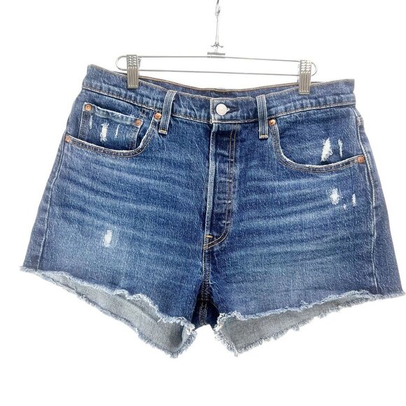 Levi's 501's Button Fly Cutoffs Size 32 - Picture 1 of 8